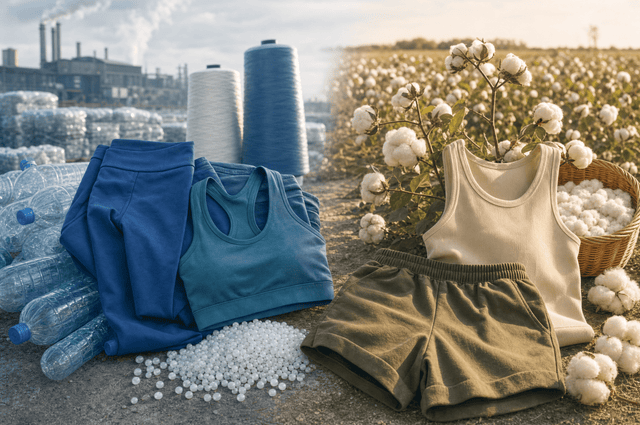 Recycled Polyester vs Organic Cotton Activewear - inPhorm NYC