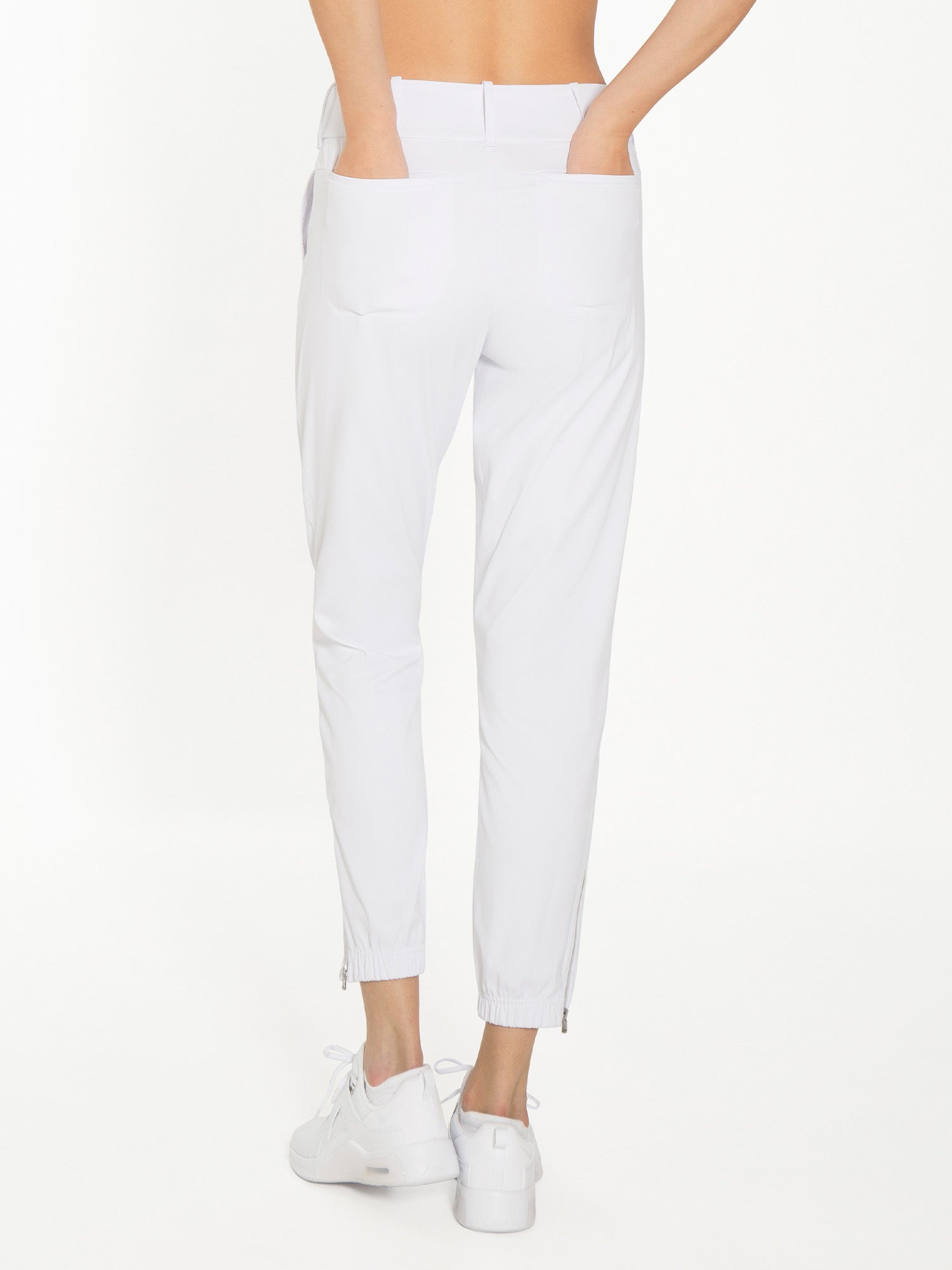 Easy Fit Active Pants - White