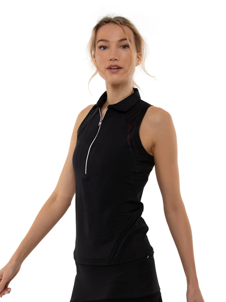 Neisha Classic Sleeveless Polo