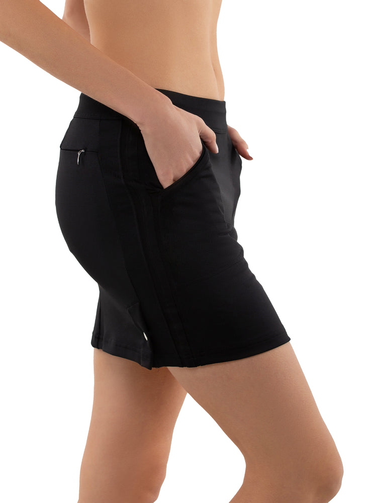 Women's Golf 15" Eloise Skirt - Black