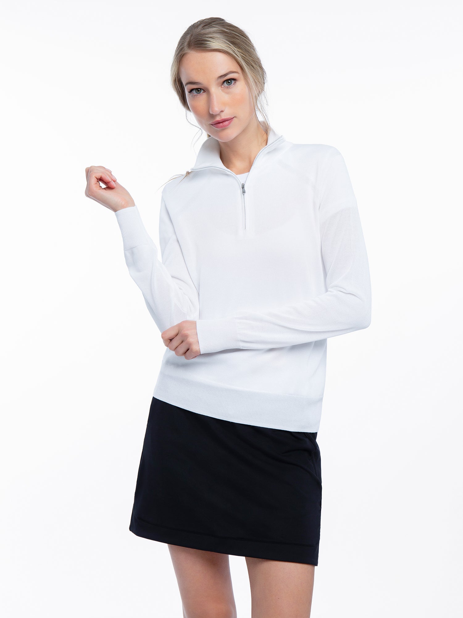 Alexa 17" Athleisure Skirt - Black Skirts & Skorts - inPhorm NYCBlack