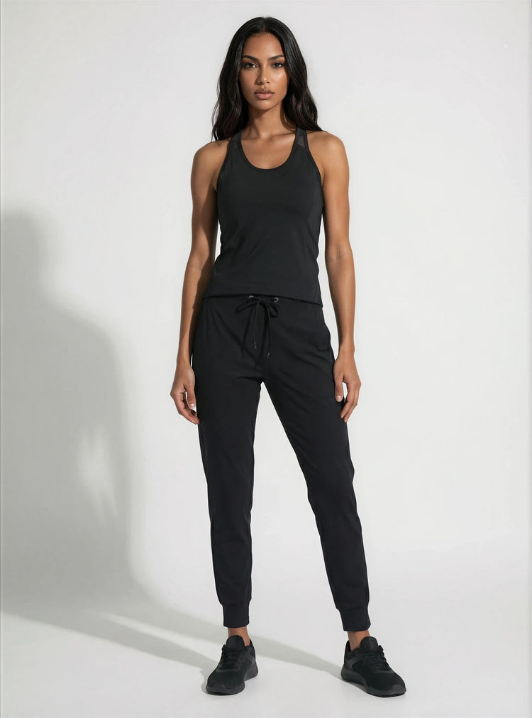 Alexa Jogger - Black Pants - inPhorm NYCBlack
