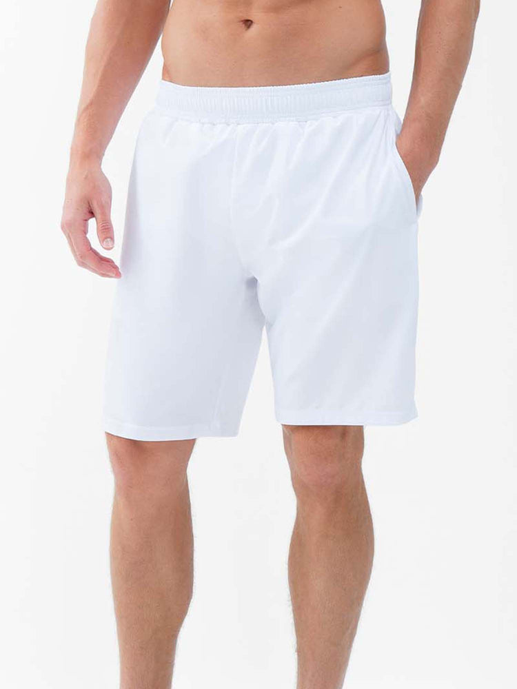 Classic Performance Men's Tennis Short - White Men - inPhorm NYCWhite