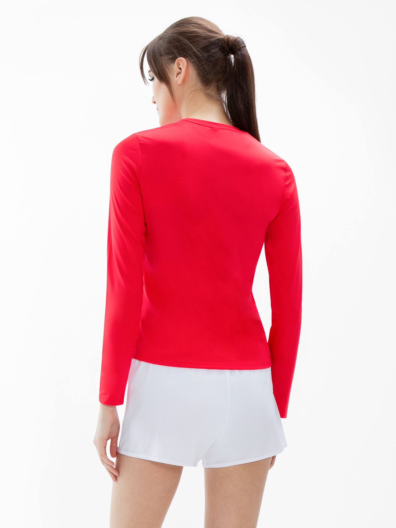 Eco - Active Crew - Poppy/Militare Combo Tops - inPhorm NYCPoppy/Militaire Combo