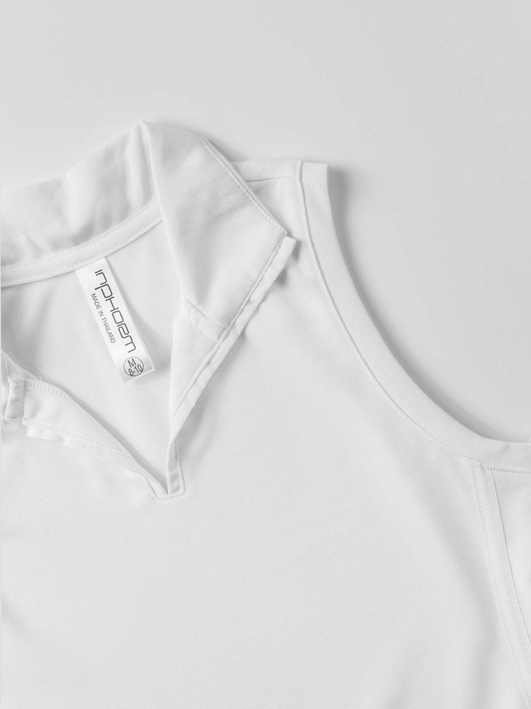 Girls Classic Collar Top - White Kids - inPhorm NYCWhite