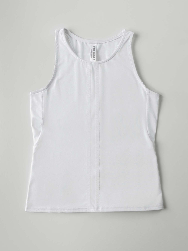 Girls Classic Tank - Plumeria/White Kids - inPhorm NYCPlumeria/White