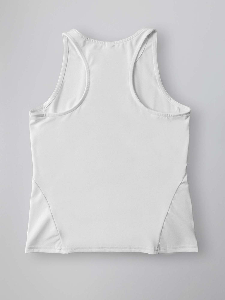 Girls Classic Tank - Plumeria/White Kids - inPhorm NYCPlumeria/White