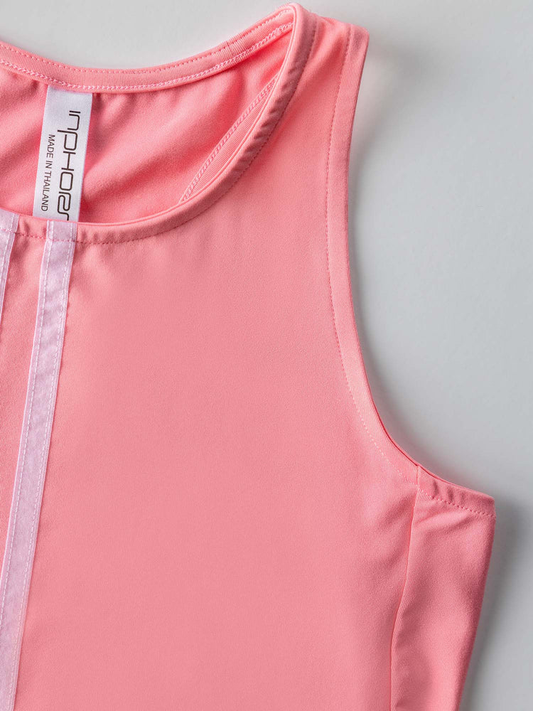 Girls Classic Tank - Plumeria/White Kids - inPhorm NYCPlumeria/White