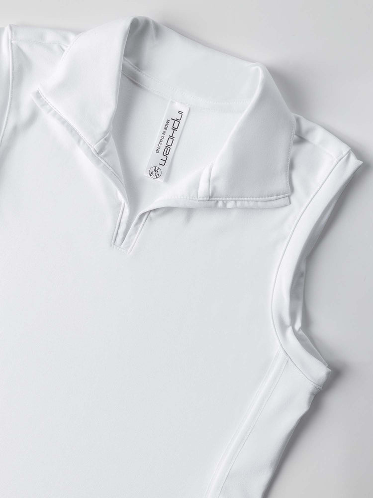 Girls Classic Tennis Dress - White Kids - inPhorm NYCWhite