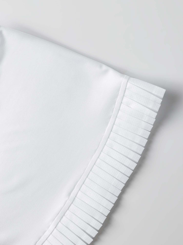 Girls Classic Tennis Pleated Skirt - White Kids - inPhorm NYCWhite