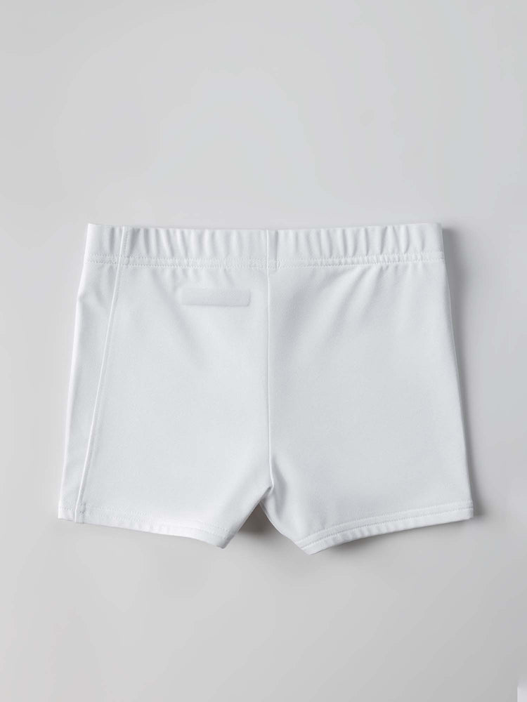 Girls Compression Short - White Kids - inPhorm NYCWhite