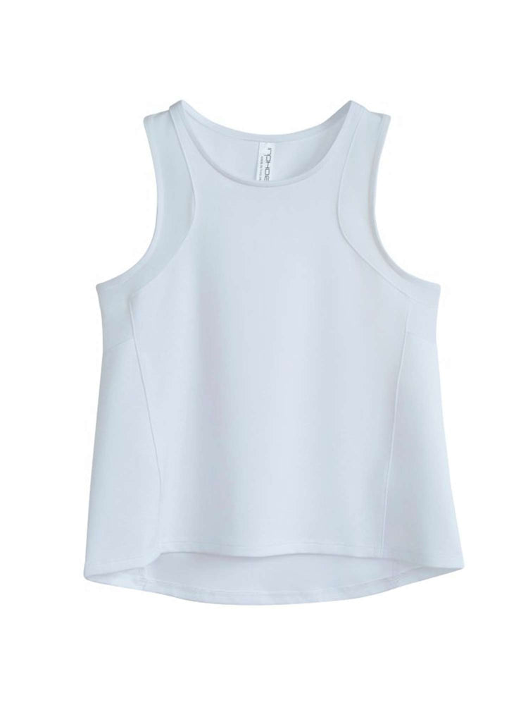 Girl's Lilian Classic Tennis Tank Top - White | inPhorm Kids - inPhorm NYCWhite