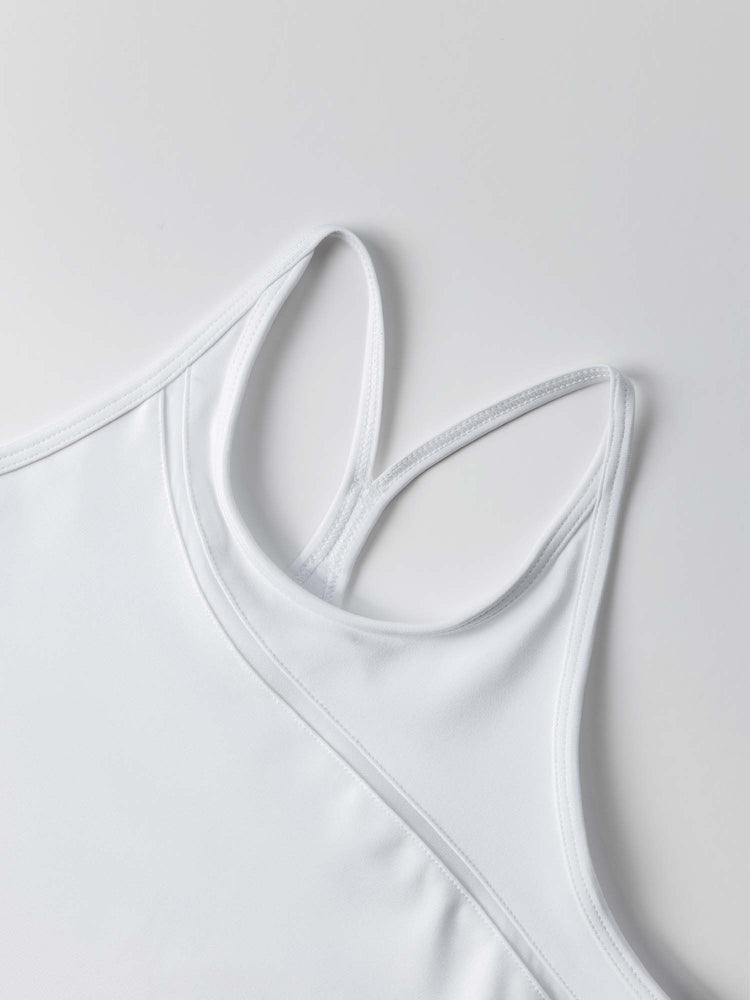 Girls Strappy Tennis Flounce Dress - Plumeria Ombre Kids - inPhorm NYCPlumeria Ombre