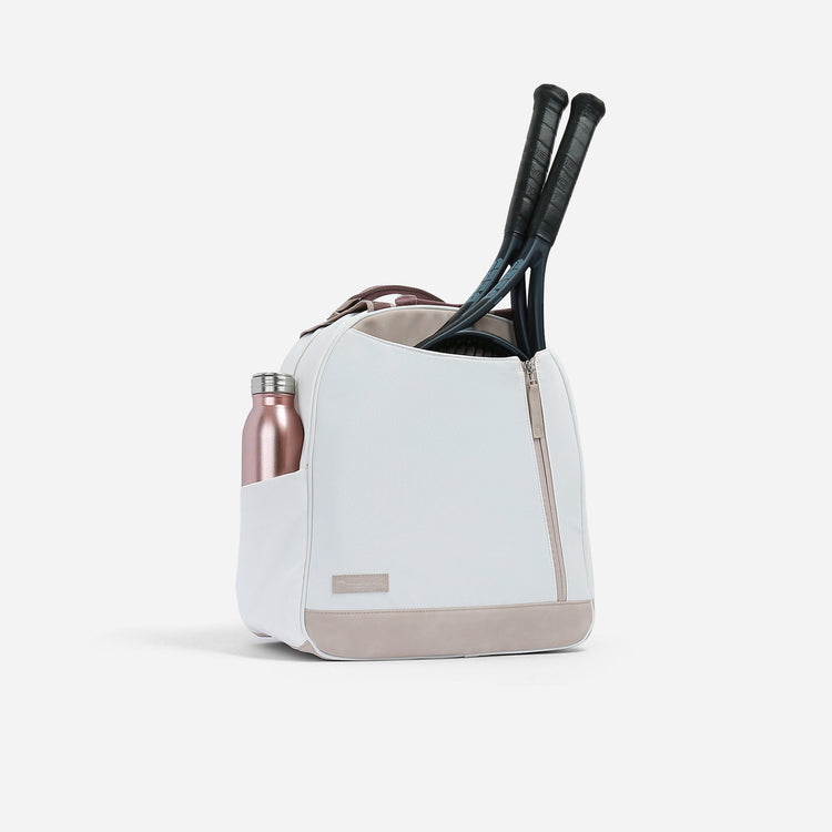Melbourne Tennis Backpack / Tote Sport Bag - inPhorm NYCDove White & Cashmere