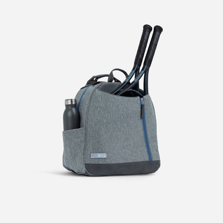 Melbourne Tennis Backpack / Tote Sport Bag - inPhorm NYCGrey & Ocean