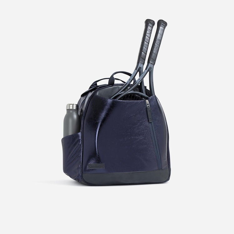 Melbourne Tennis Backpack / Tote Sport Bag - inPhorm NYCNavy Sparkle Luxe