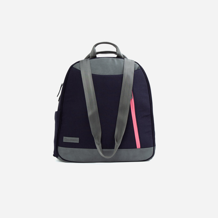 Melbourne Tennis Backpack / Tote Sport Bag - inPhorm NYCGrey & Blush