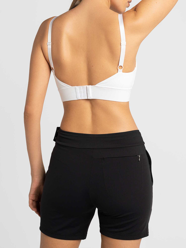 Women's Cleo Short - Stylish & Functional for Active Lifestyles - Black Shorts - inPhorm NYCBlack