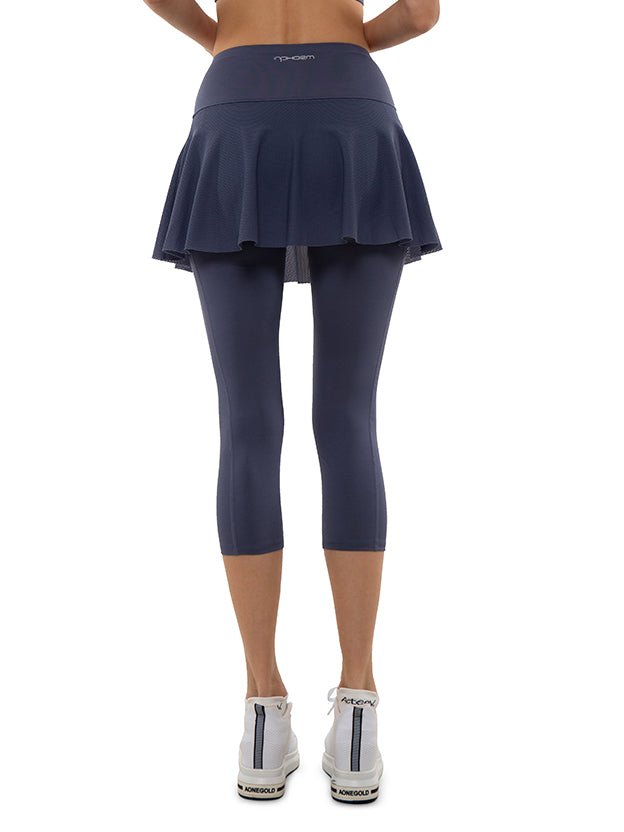 Zoe Performance 7/8 Capri Skort Skirts & Skorts - inPhorm NYCSHADOW BLUE