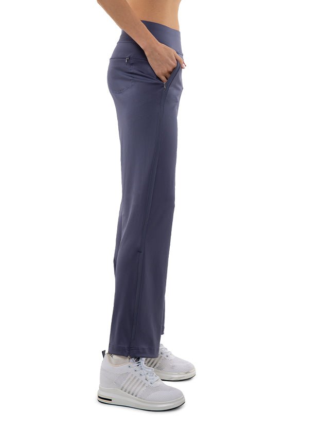 Zoe Performance Knit Pants Pants - inPhorm NYCSHADOW BLUE