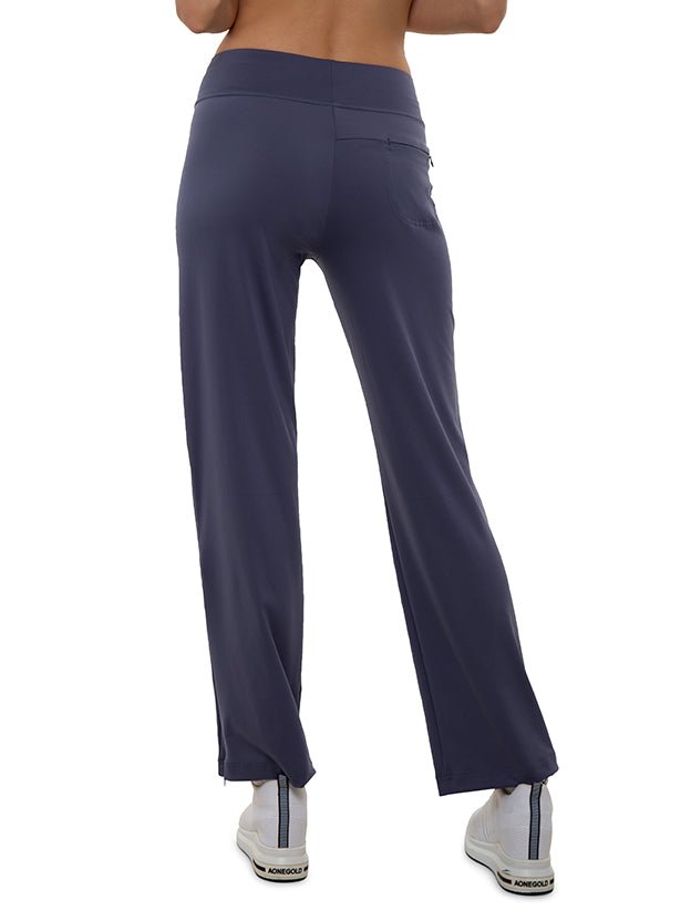 Zoe Performance Knit Pants Pants - inPhorm NYCSHADOW BLUE