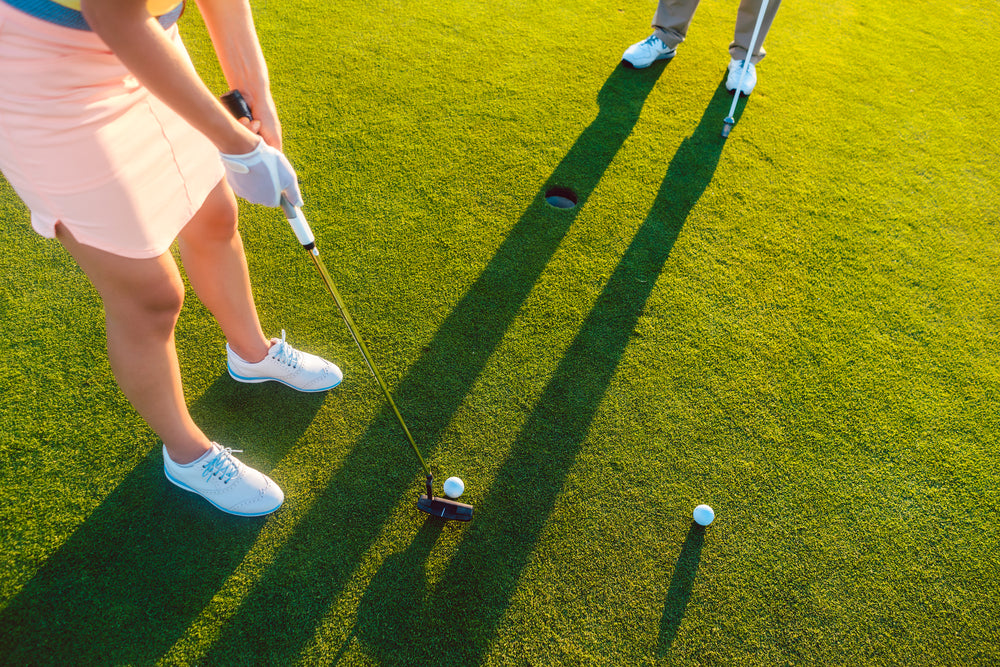 Here's how to get better at golf without expensive lessons. 