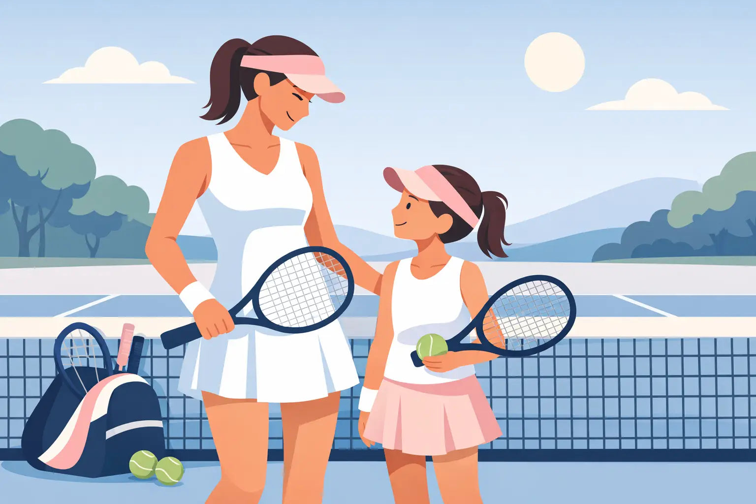 Mother Daughter Tennis Outfits That Work