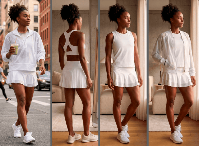 How to Layer Tennis Whites With Modern Ease - inPhorm NYC