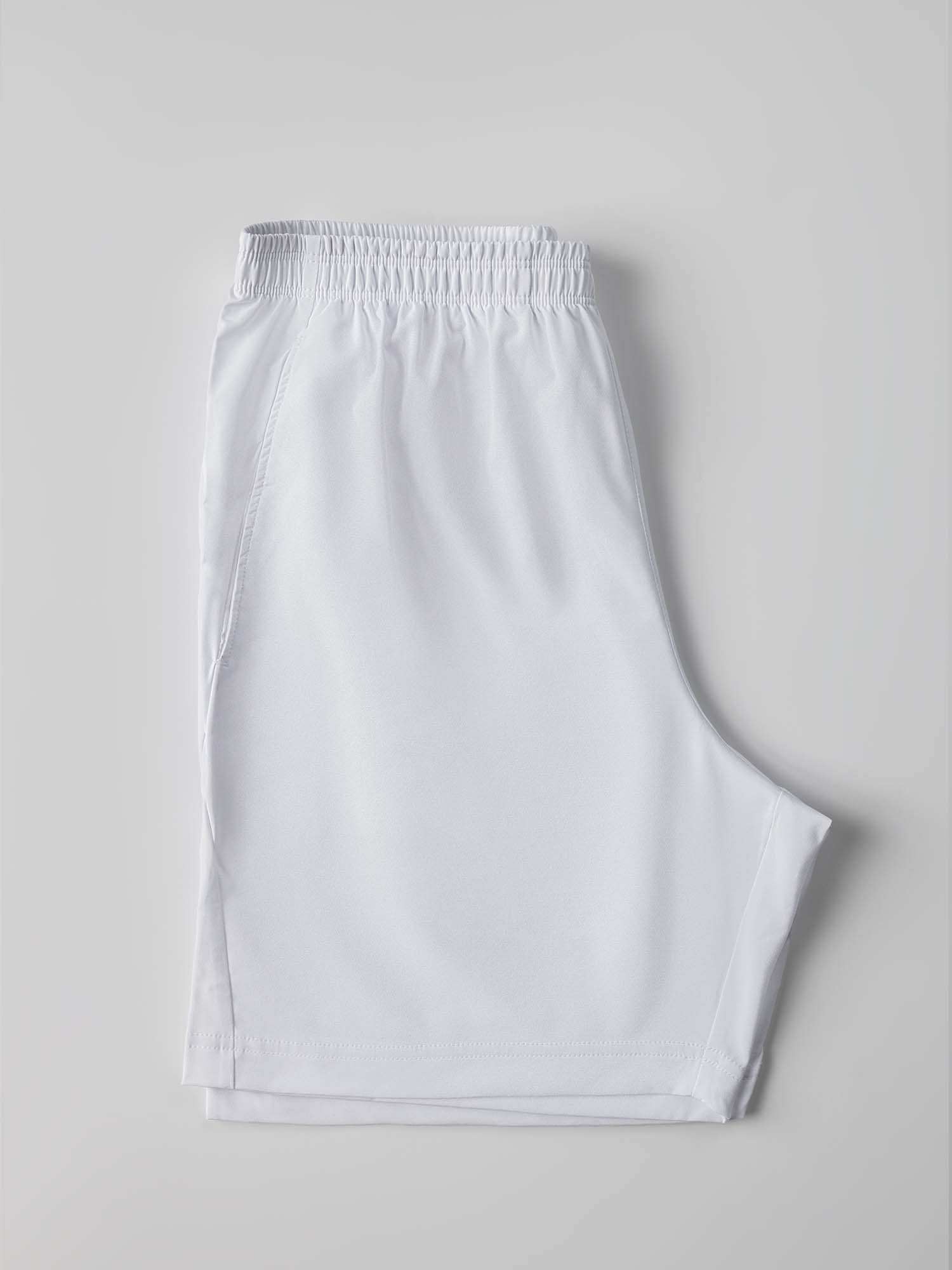 Boys Classic Tennis Short	/ White