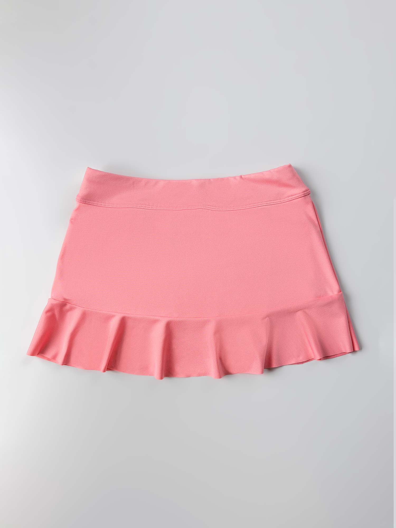 Girls Classic Flounce Skirt - Plumeria