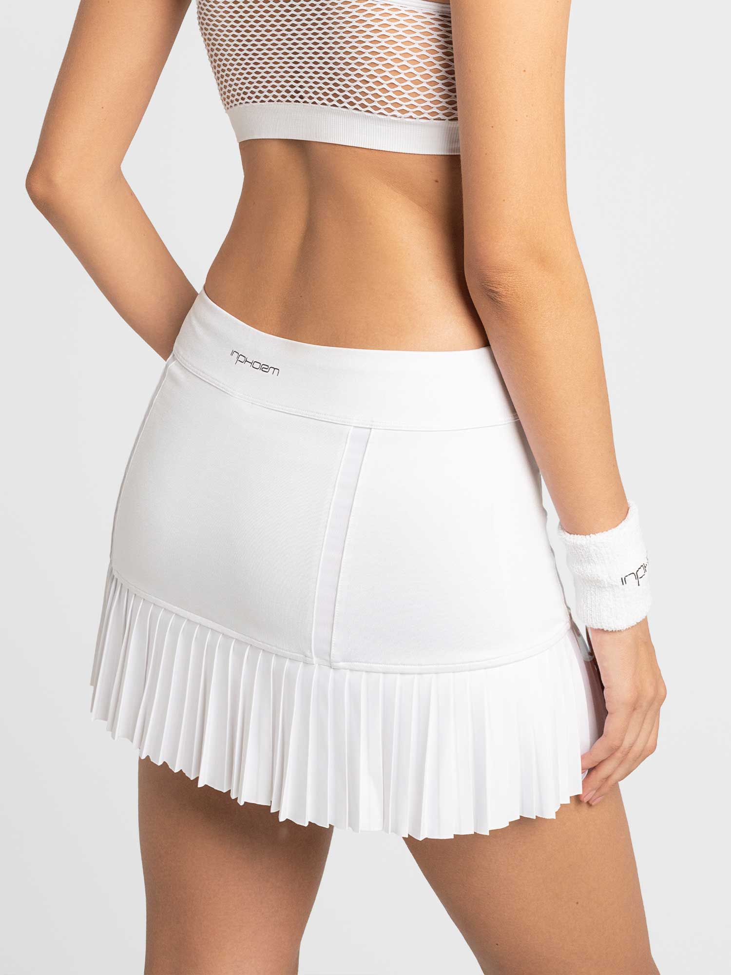 Tennis Classic 13 1/2" Pleated Skirt - White