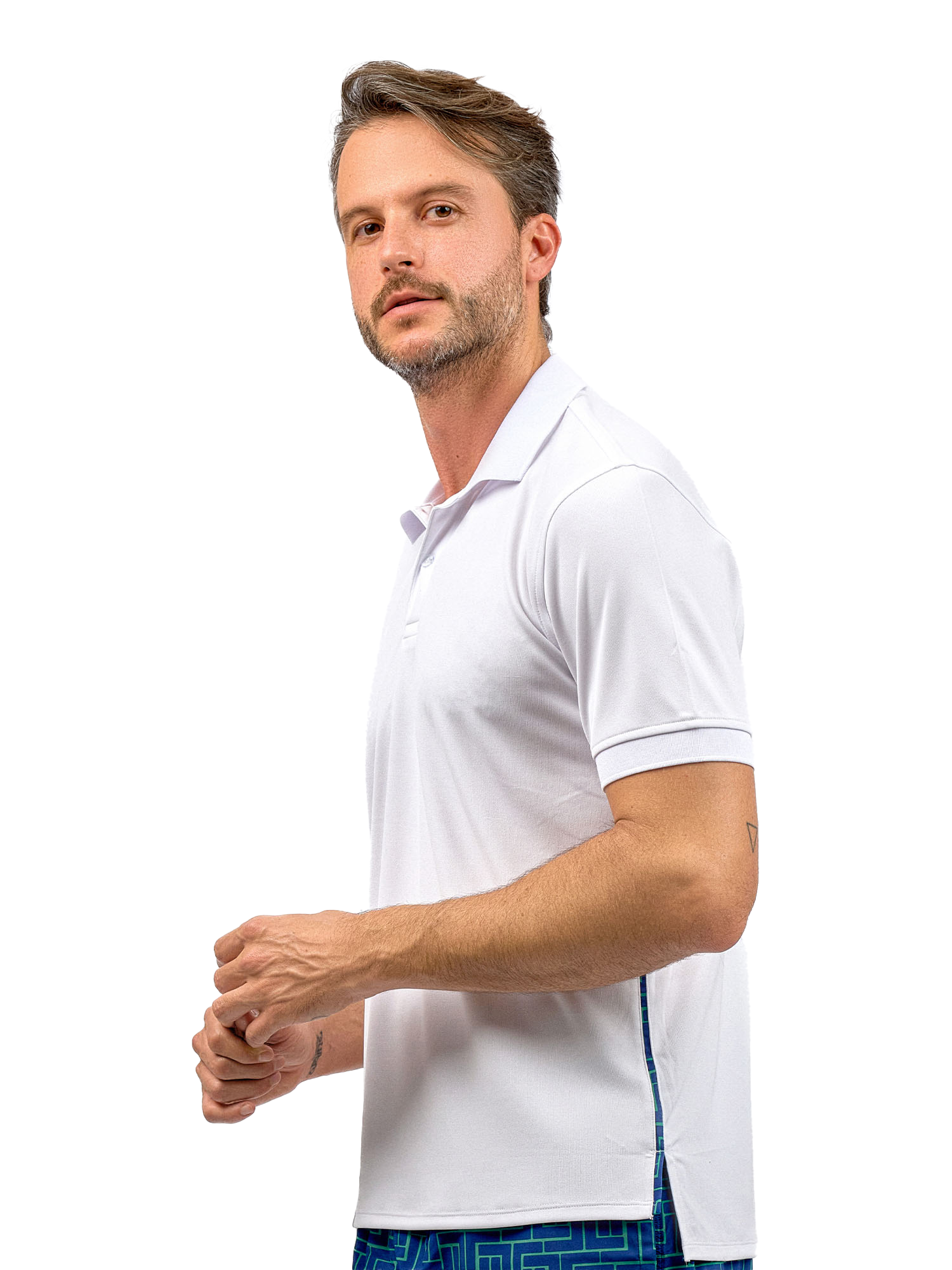 Men's Spin Polo shirt - Performance Shirt for Tennis & Golf.