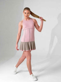 MAI DRESS | Performance Tennis & Pickleball Dress with Mesh Flounce