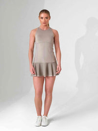 MAI DRESS | Performance Tennis & Pickleball Dress with Mesh Flounce