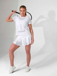 MAI FLOUNCE SKIRT | Performance Tennis & Pickleball Skirt with Compression Shorts