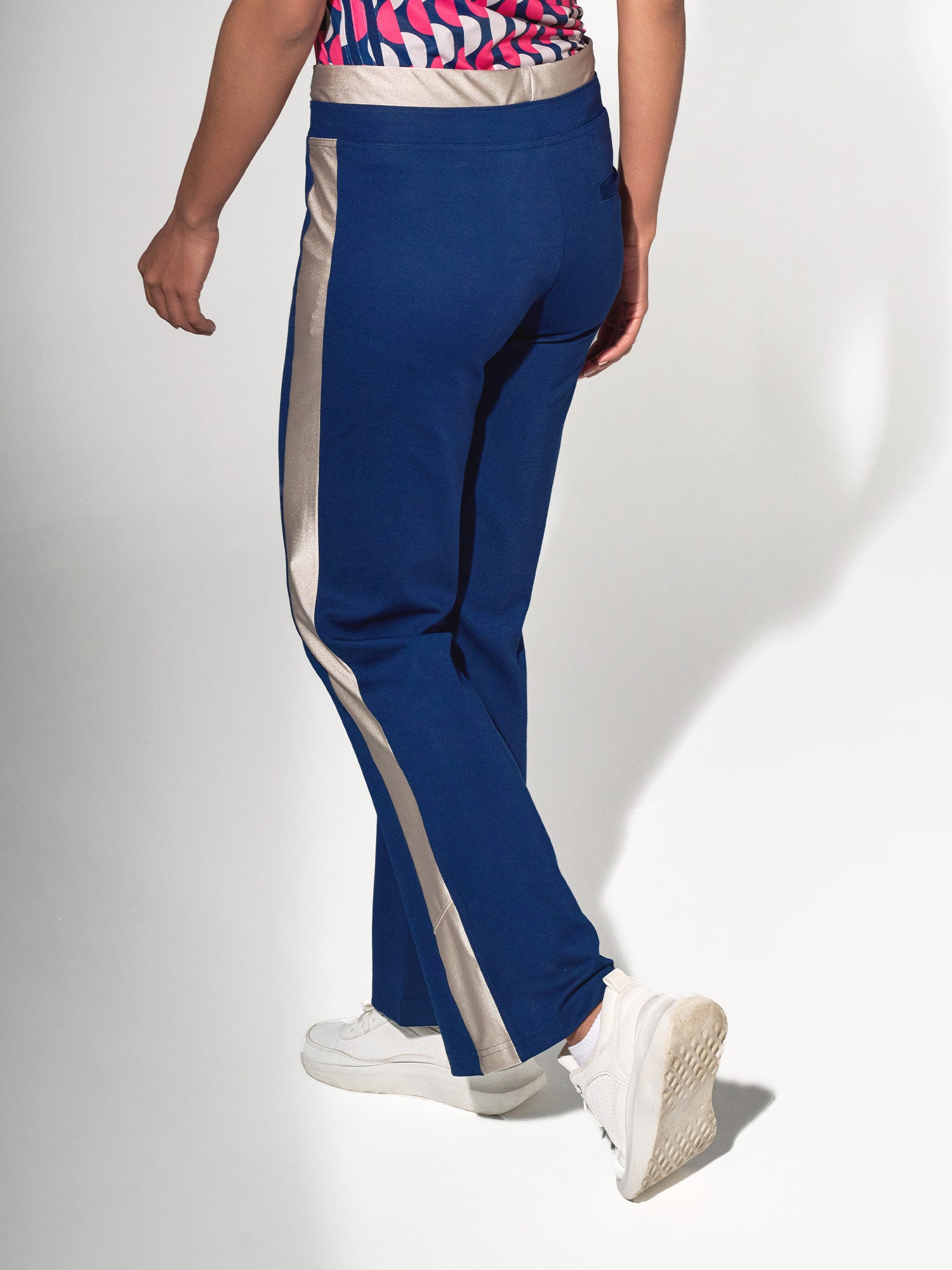 Women's Camilla Athleisure Track Pants With UV Protection	- Ink/Silver Sand