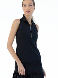 Neisha Classic Sleeveless Polo