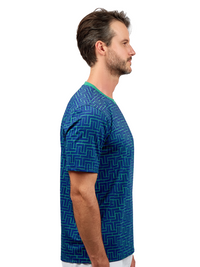 Men's Short-Sleeve Crew Neck - UV Protection, Antimicrobial