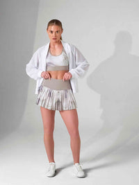 BAILA Mesh Athletic Jacket | Two-Way Zip Performance Bomber | First Position Collection