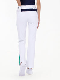 Blake  30" Inseam Golf Pant - White/Ink Combo