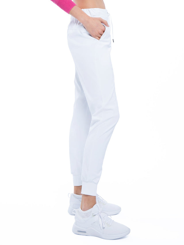 Alexa Jogger - White Pants - inPhorm NYCWhite