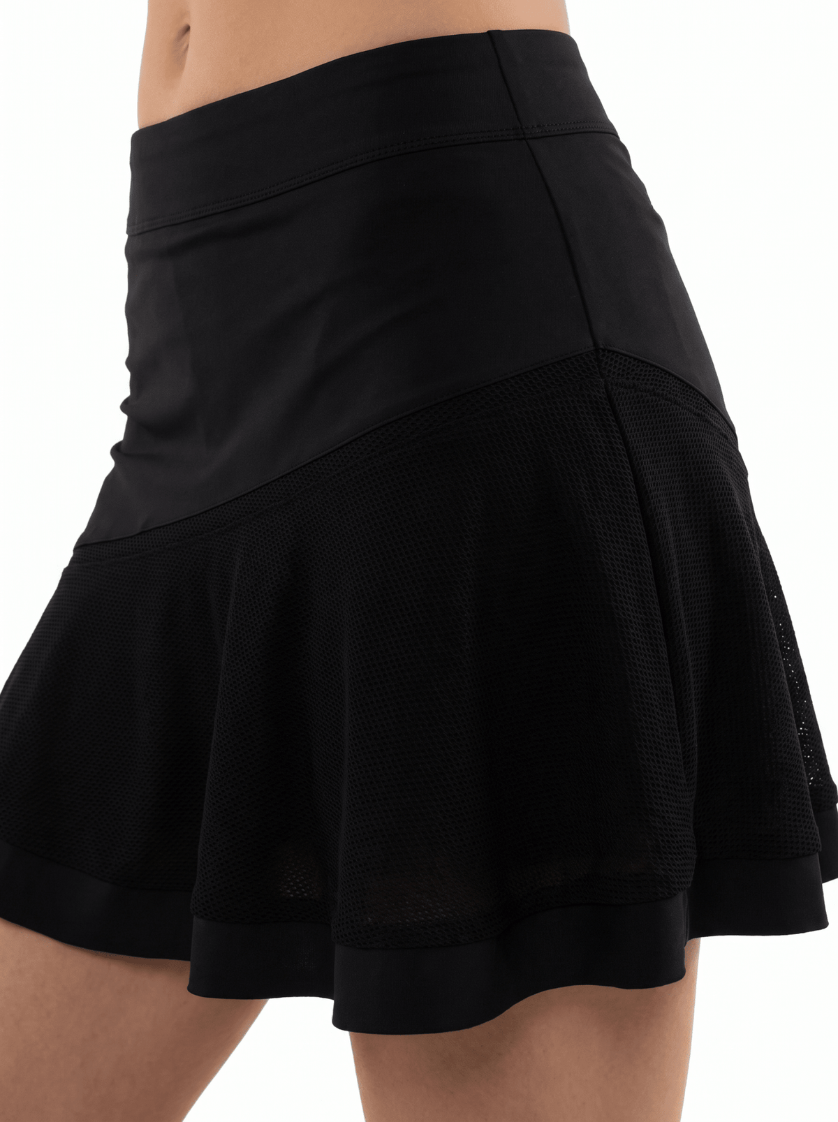 Anna 15" Tennis Skirt - inPhorm NYCBlack