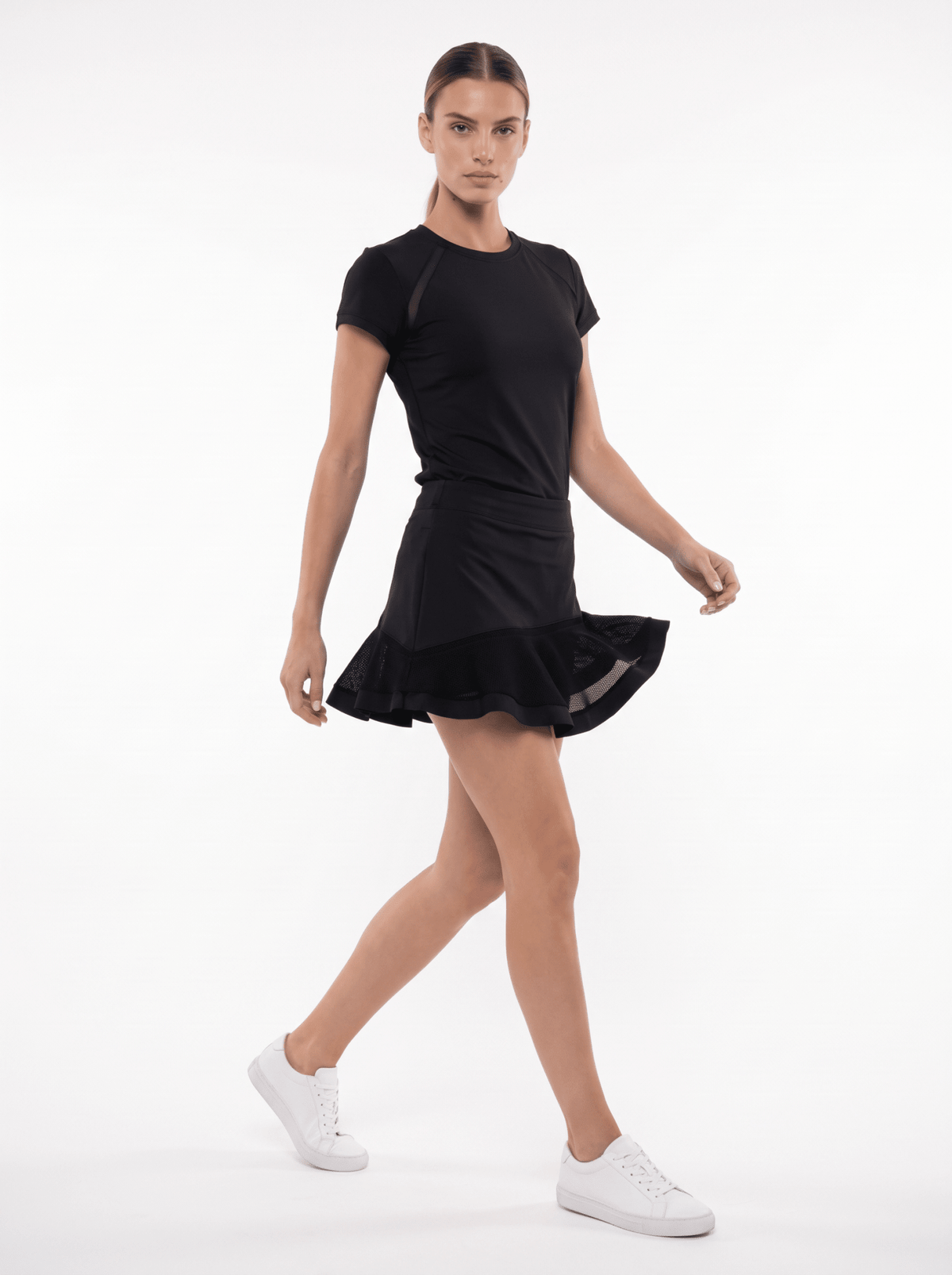 Anna 15" Tennis Skirt - inPhorm NYCBlack