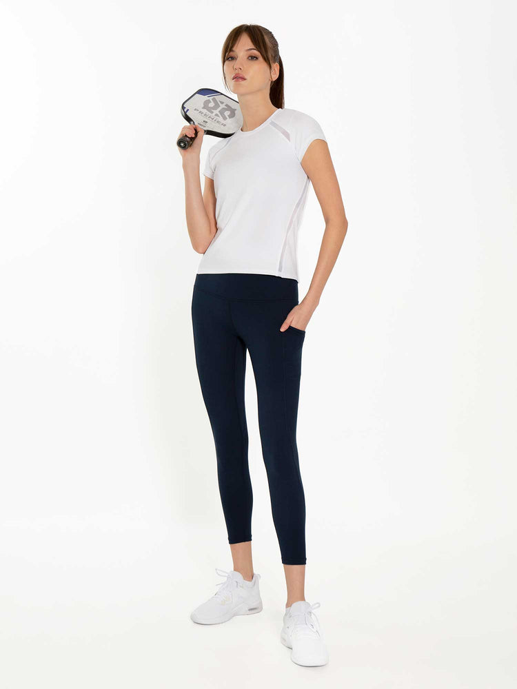 Ashley 7/8 Legging - Midnight Capris & Leggings - inPhorm NYCMidnight