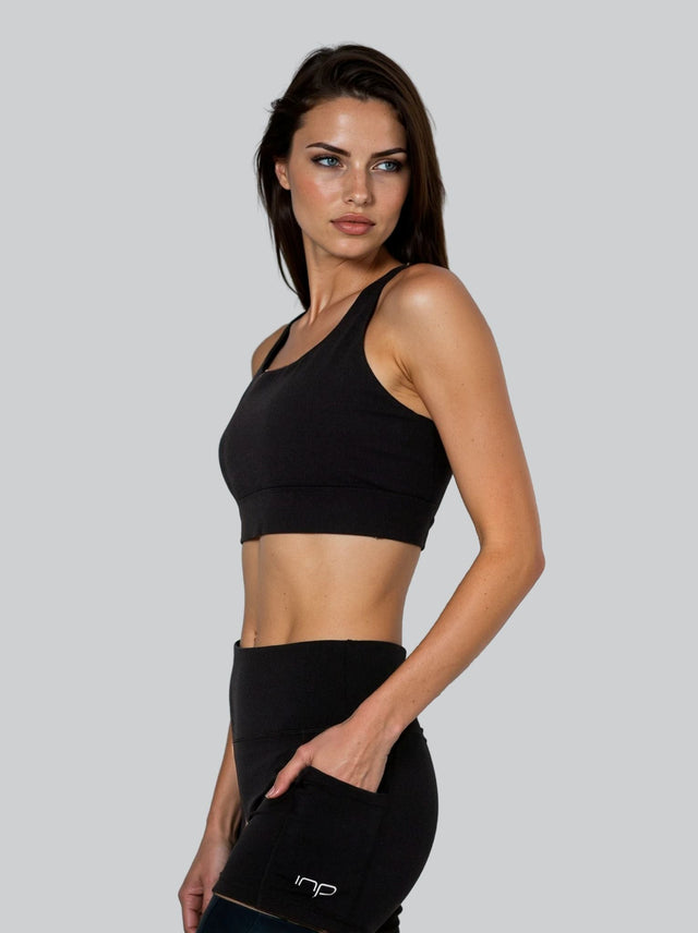 Ashley High Impact Bra - Black Bras - inPhorm NYCBlack
