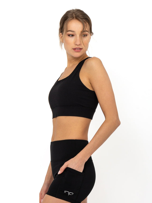 Ashley High Impact Bra - Black Bras - inPhorm NYCBlack