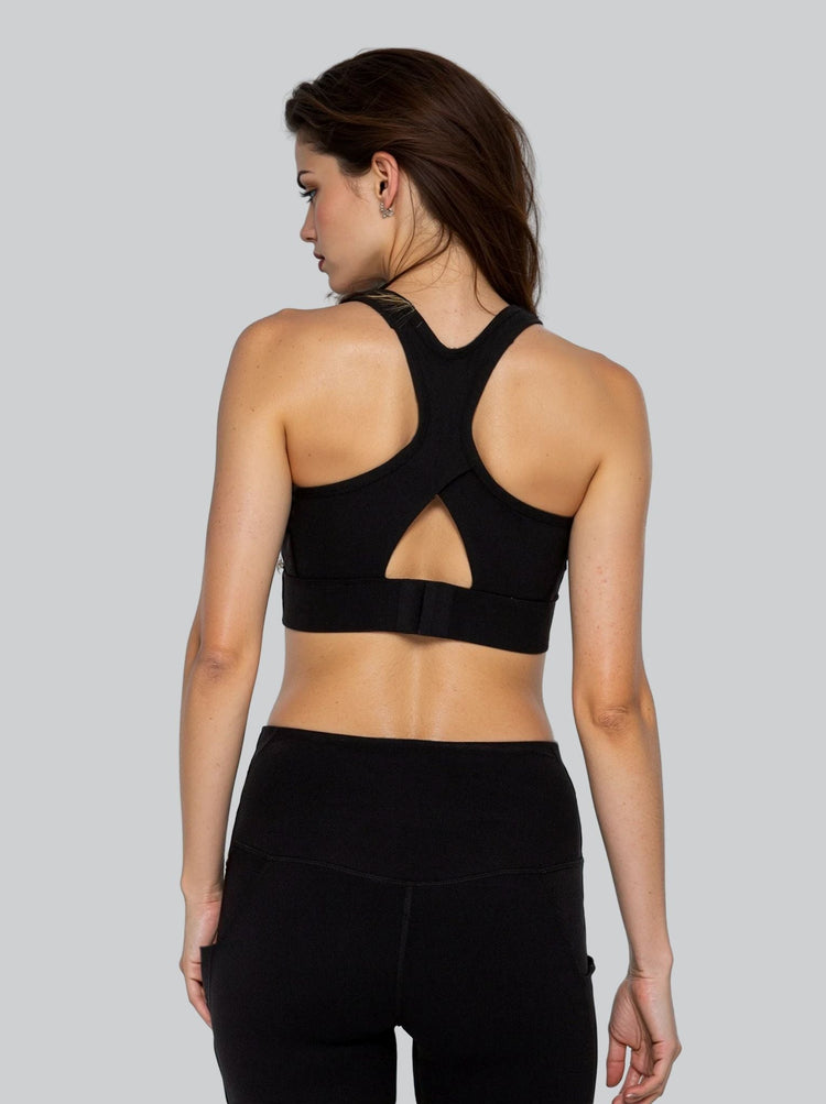 Ashley High Impact Bra - Black Bras - inPhorm NYCBlack