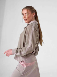 BAILA Mesh Half Zip Pullover | Technical Athletic Top with Pockets | First Position Collection - inPhorm NYCLATTE