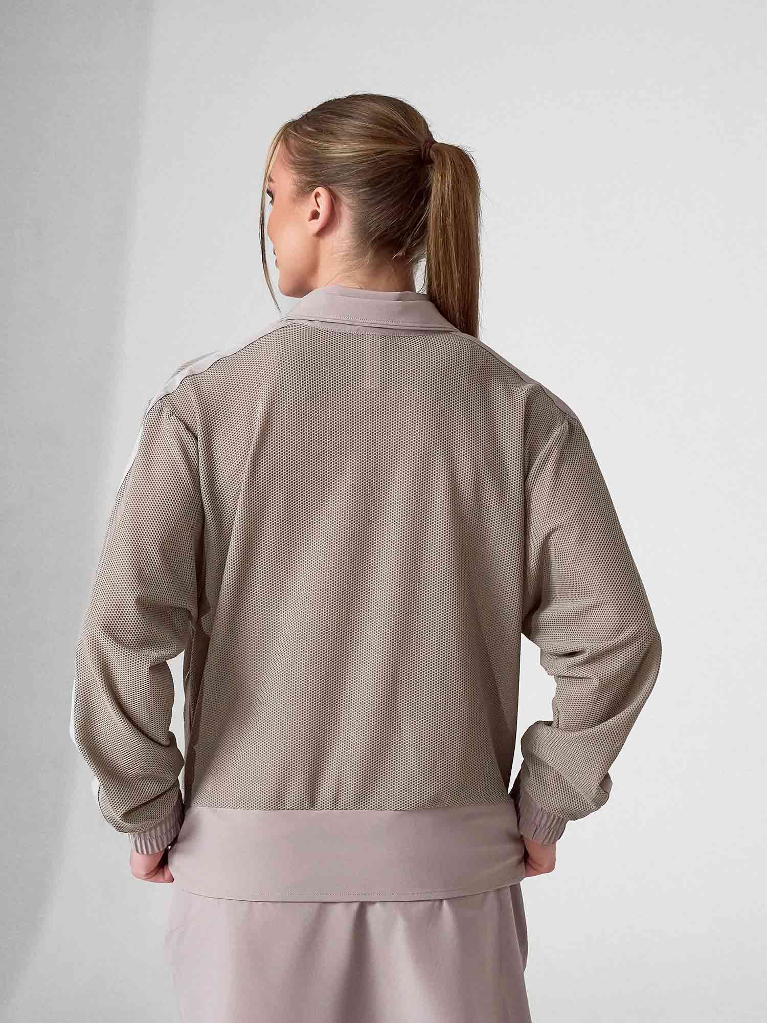 BAILA Mesh Half Zip Pullover | Technical Athletic Top with Pockets | First Position Collection - inPhorm NYCLATTE