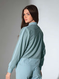 BAILA Mesh Half Zip Pullover | Technical Athletic Top with Pockets Tops - inPhorm NYCVERIDIAN